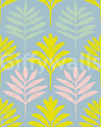 Modern tropical wall design

