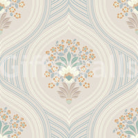 Wallpaper for walls with soft curve design

