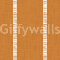 Modern stripes caramel brown wallpaper


