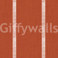 Boho chic terracotta wallpaper

