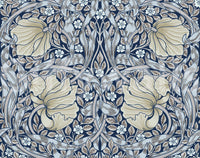 Decorative Pimpernel wallpaper pattern by William Morris

