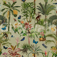 Tropical Jungle Mural for Bold Home Decor

