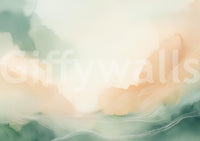 Soothing sky mural to add calmness to your home décor

