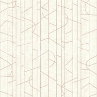 Rosy blush wallpaper for modern chic home décor

