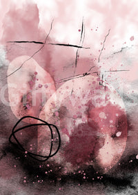 Rich-toned mural for dramatic walls

