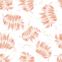 Warm-toned palm wallpaper for relaxed spaces

