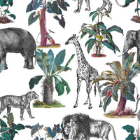 Organic wall pattern evoking calm, forested ambiance

