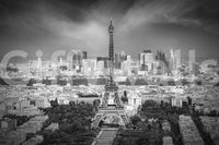 Stunning Eiffel Tower view from Montparnasse wall mural

