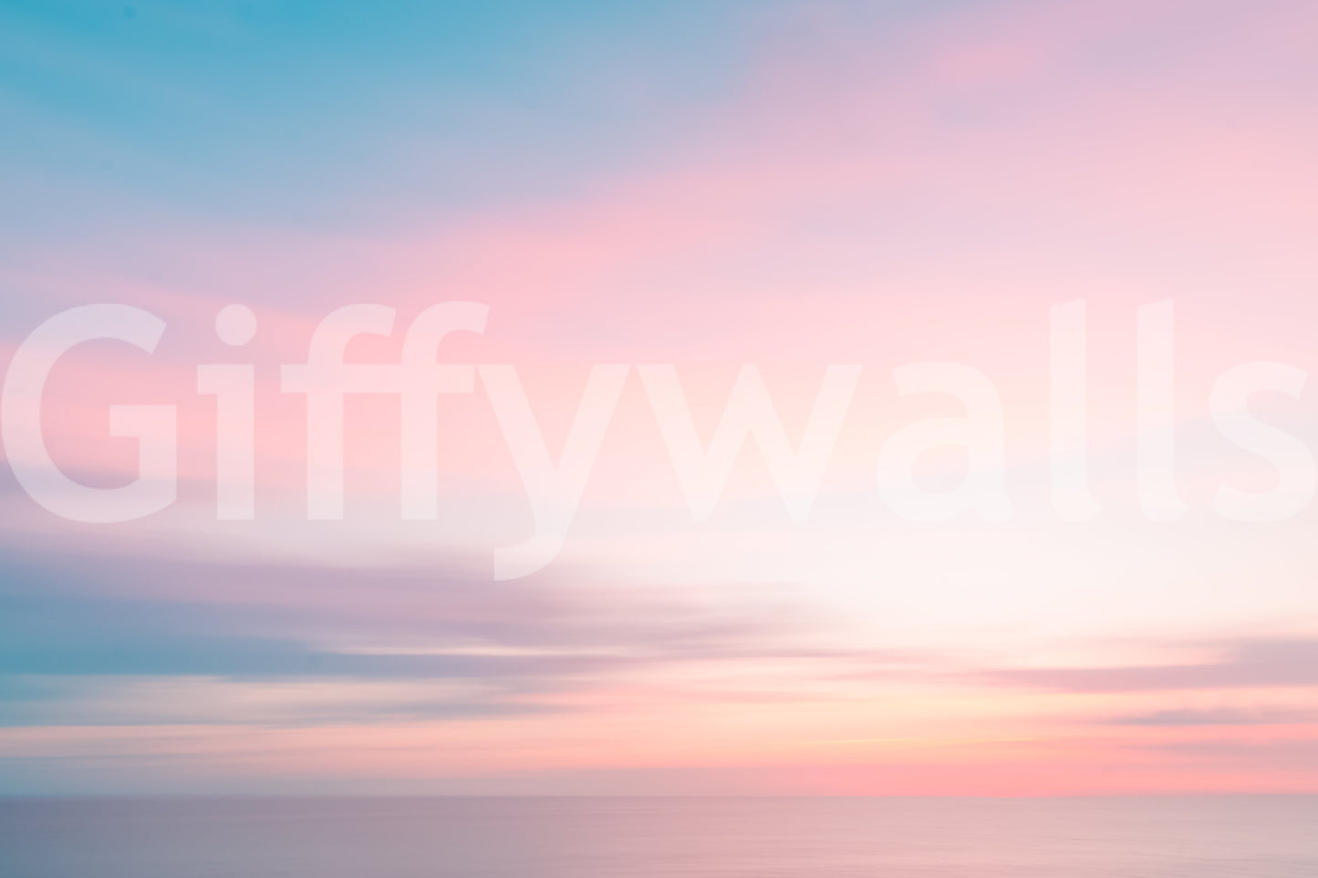 Pastel Serenity Wall Mural