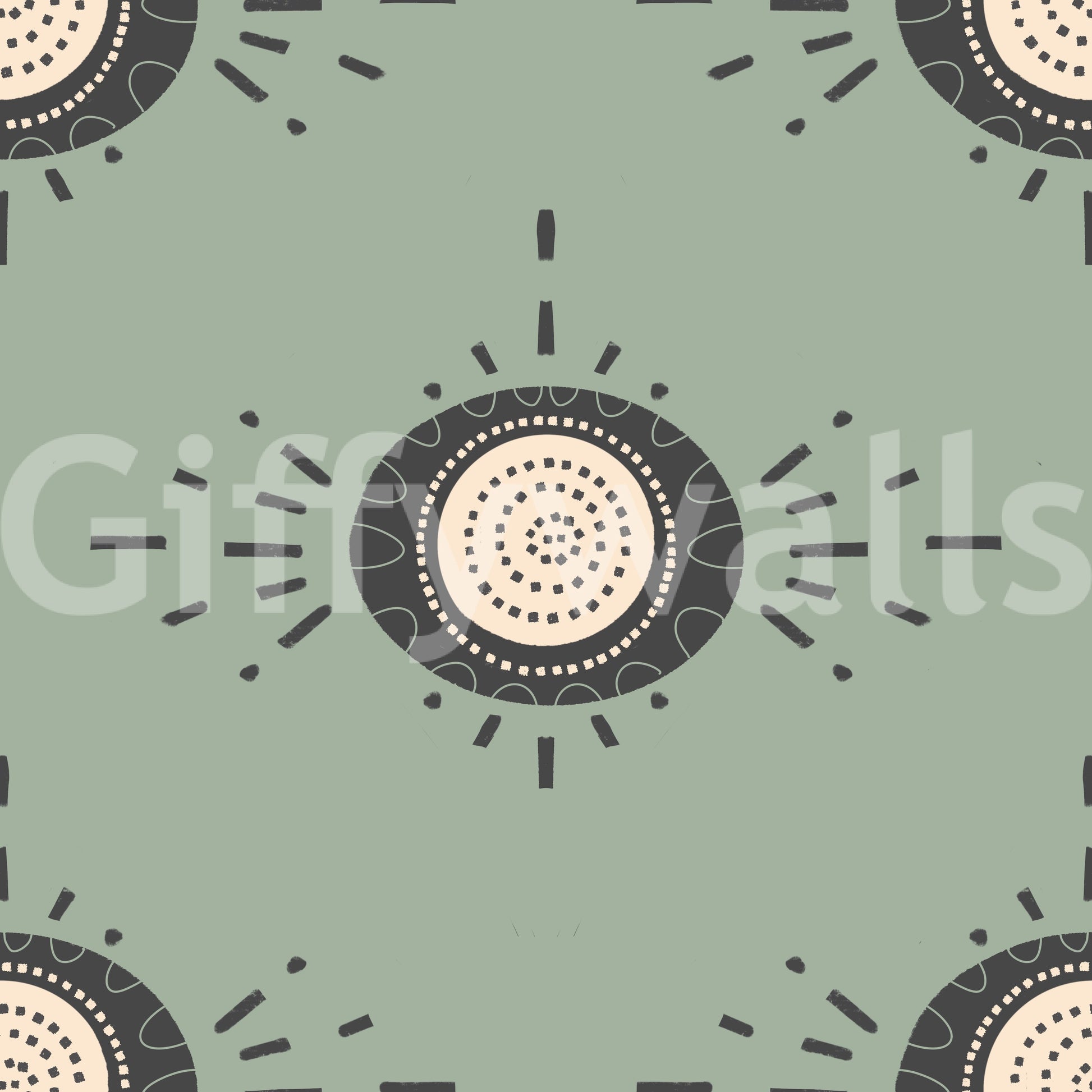 Organic floral mural wallpaper for cozy rooms

