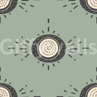 Organic floral mural wallpaper for cozy rooms

