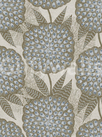 Honey-toned soft flower wallpaper
