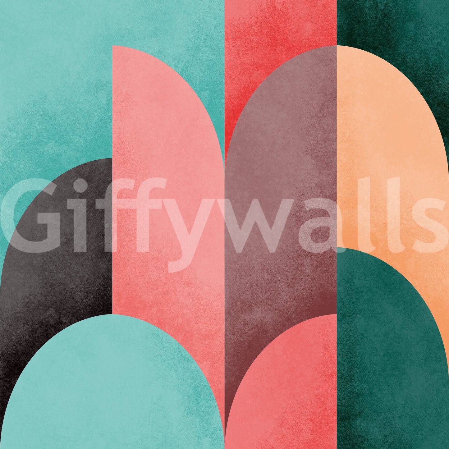 Provides a lively and artistic backdrop.
