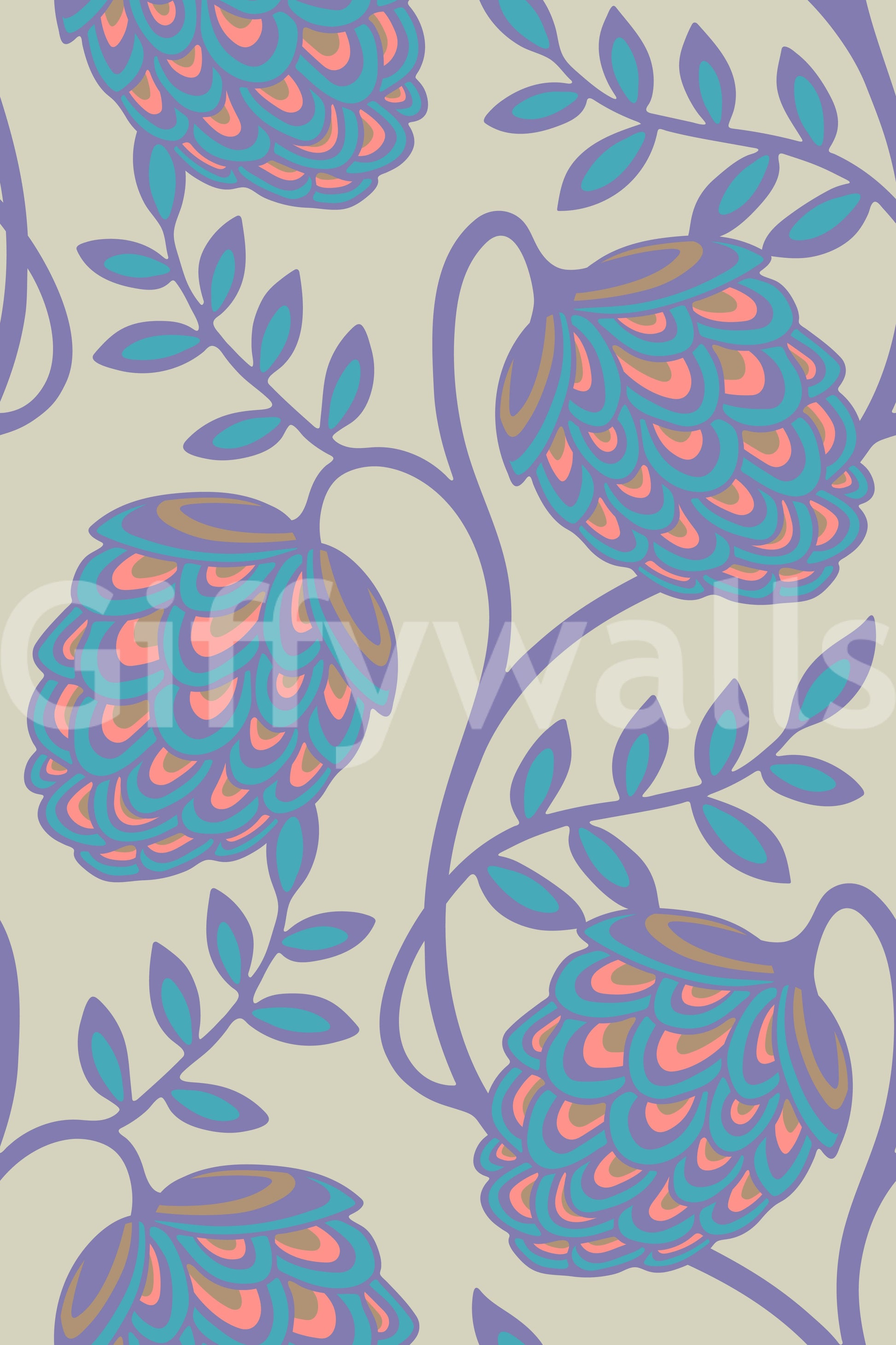 Harmonious color palette with gentle contrast.

