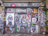 Textured and layered appearance.