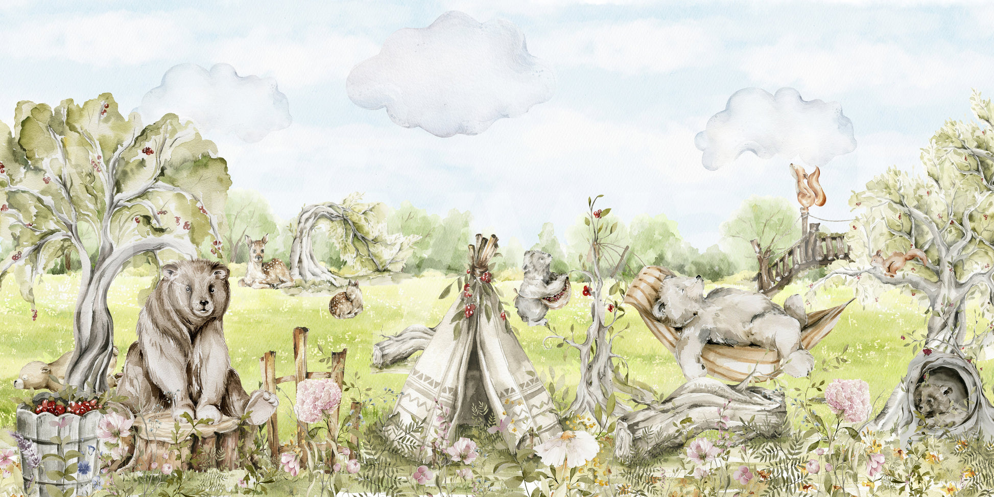 Focus on soft textures and flowing artistic style.

