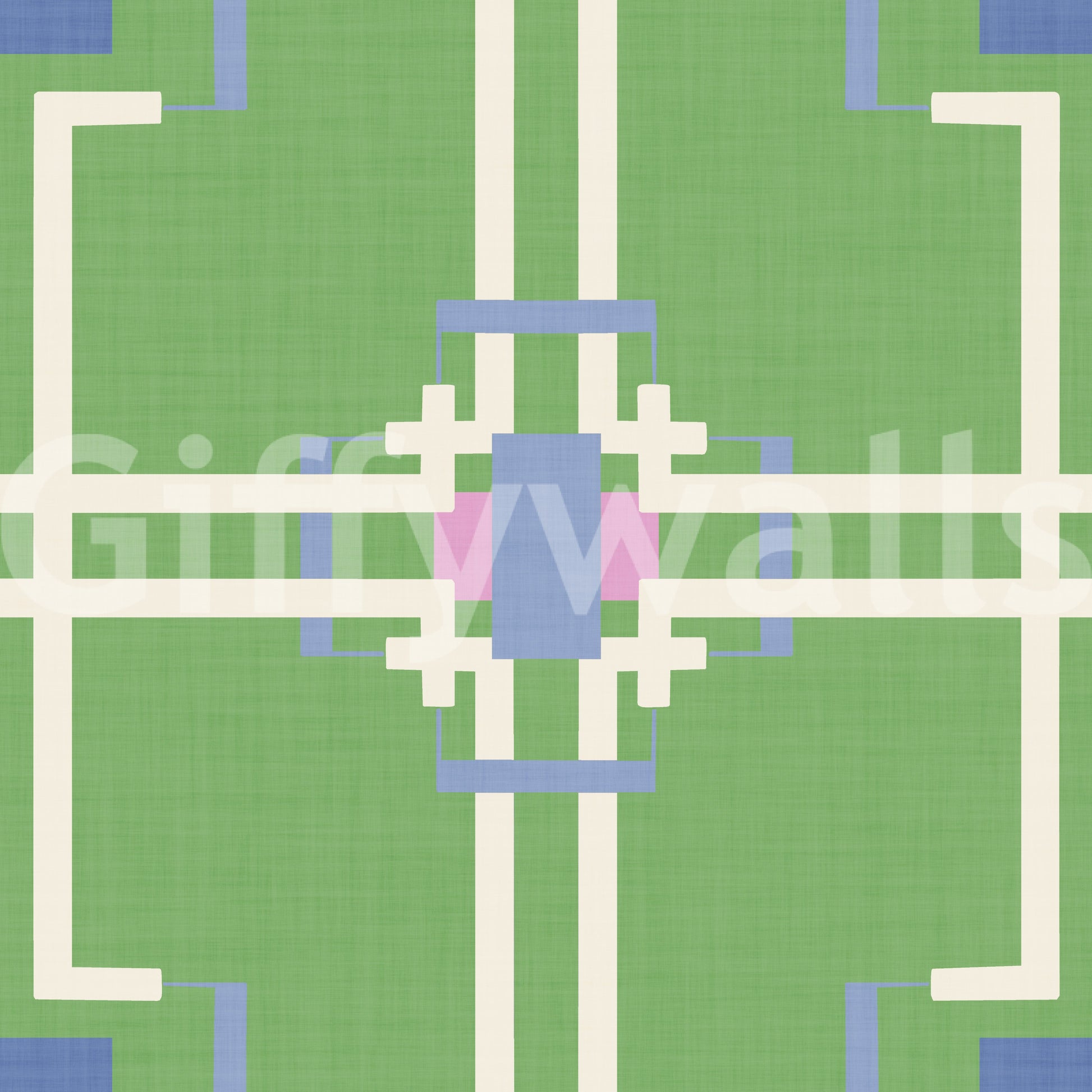 Bright and stimulating wall art.

