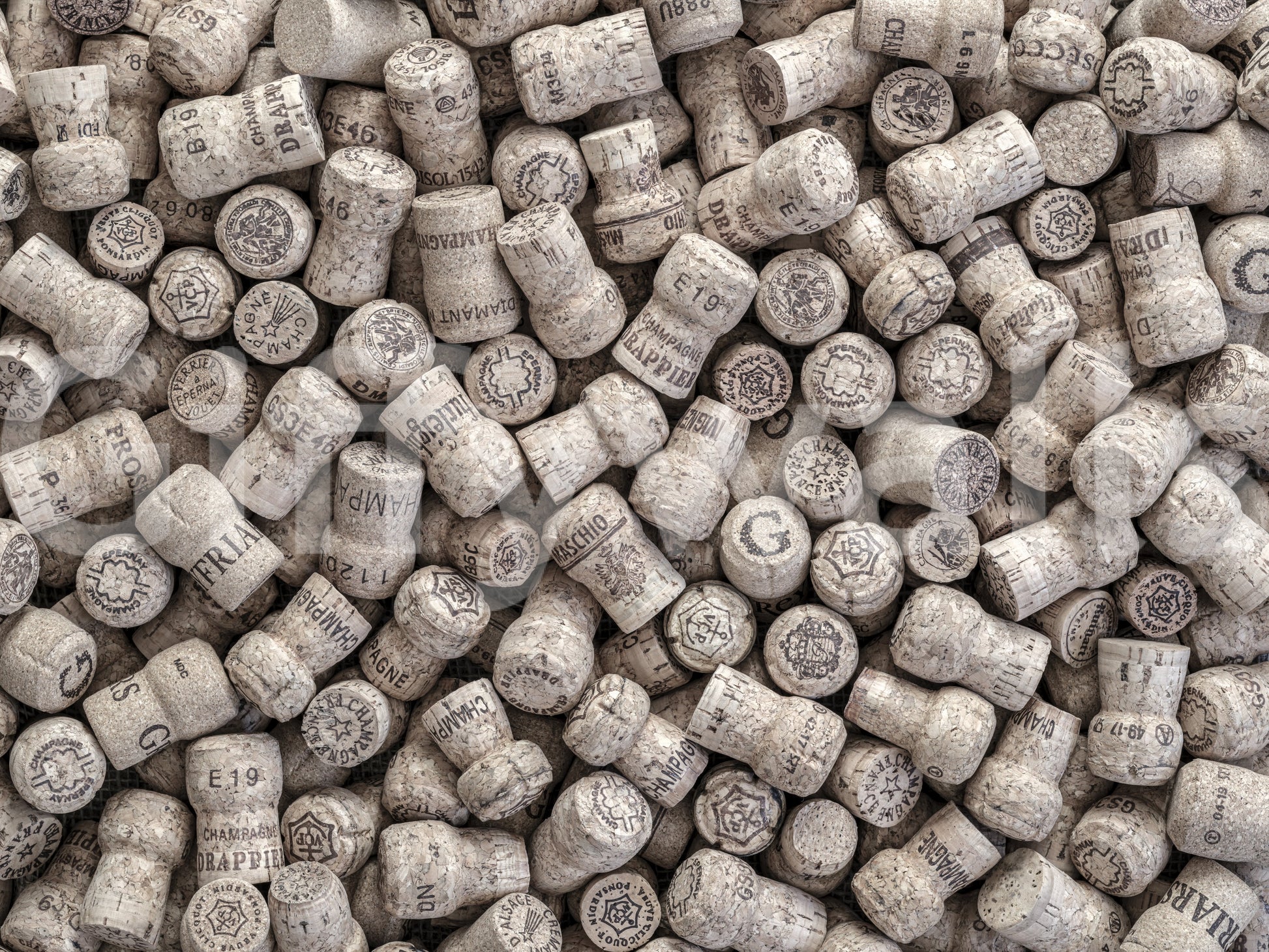 Wall decor connected to fine pleasures.

