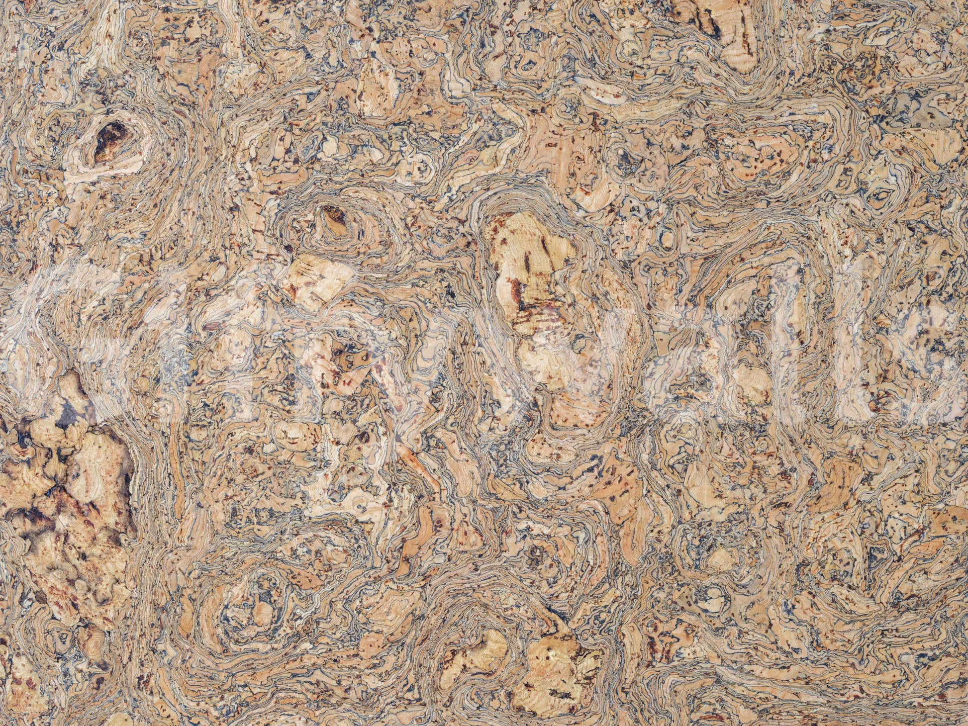 Warm cork look wallpaper
