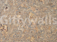 Warm cork look wallpaper
