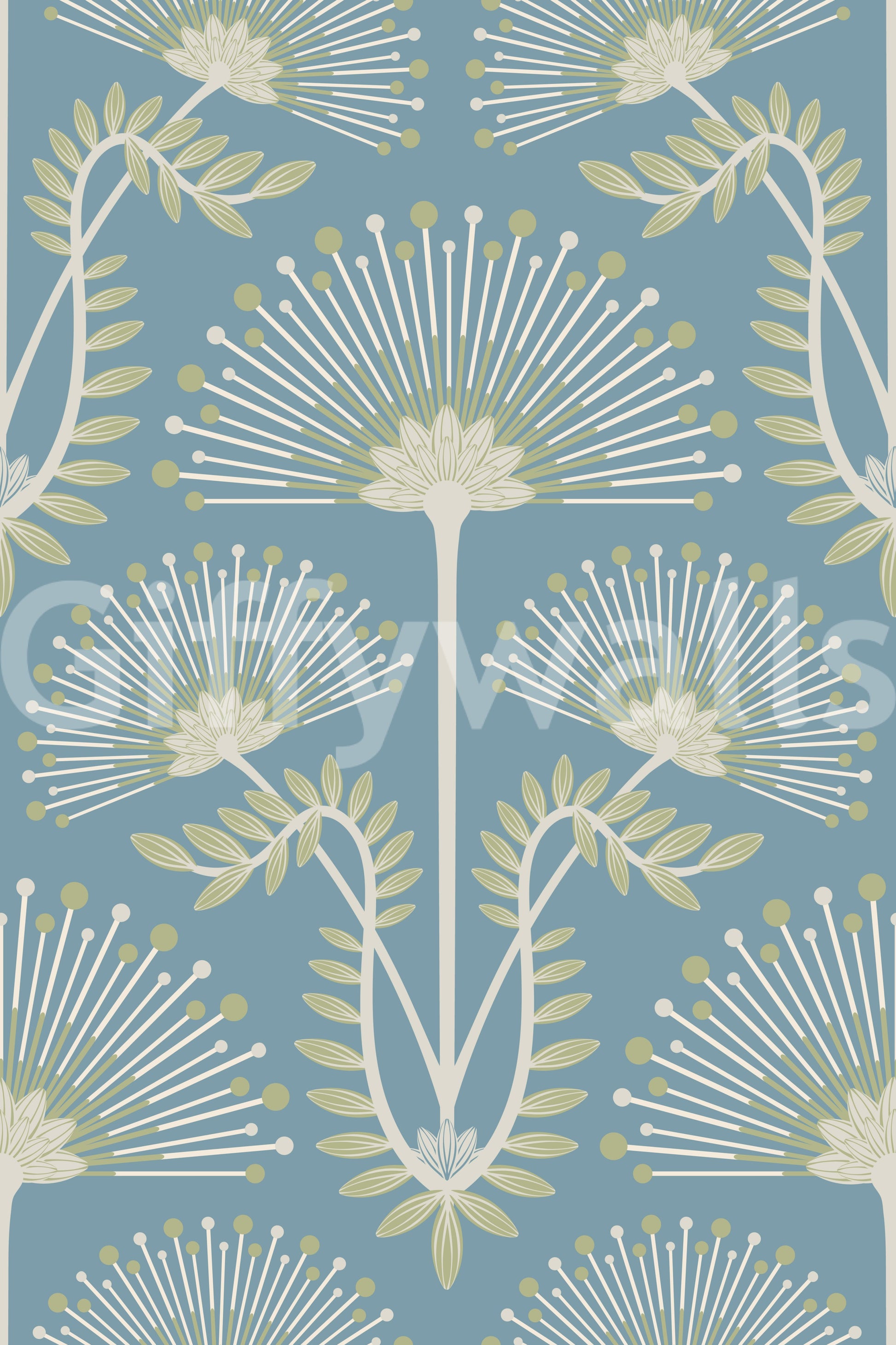 Provides a grand and artistic backdrop.
