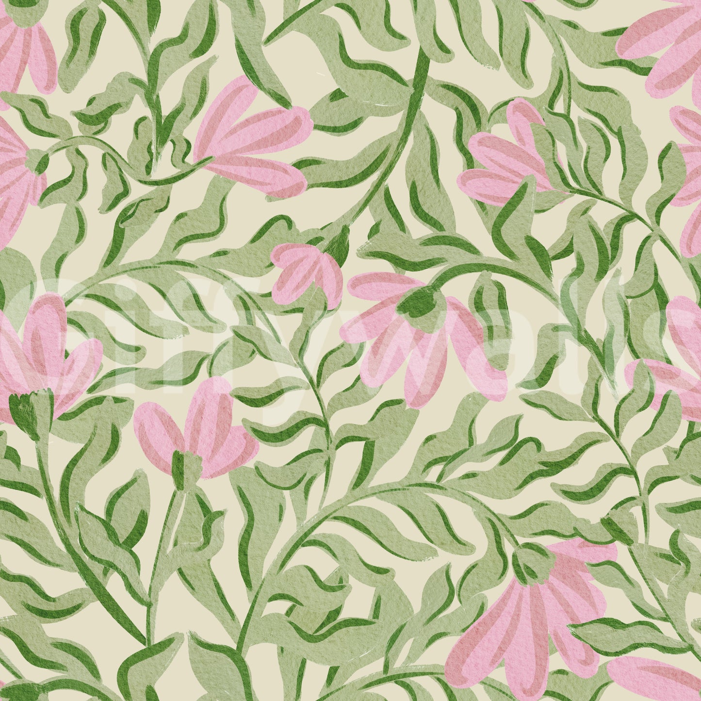 Unique flower wallpaper with a creative twist.

