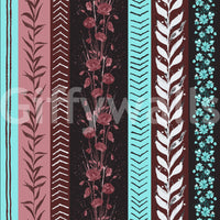 Unique striped wallpaper with a creative twist.

