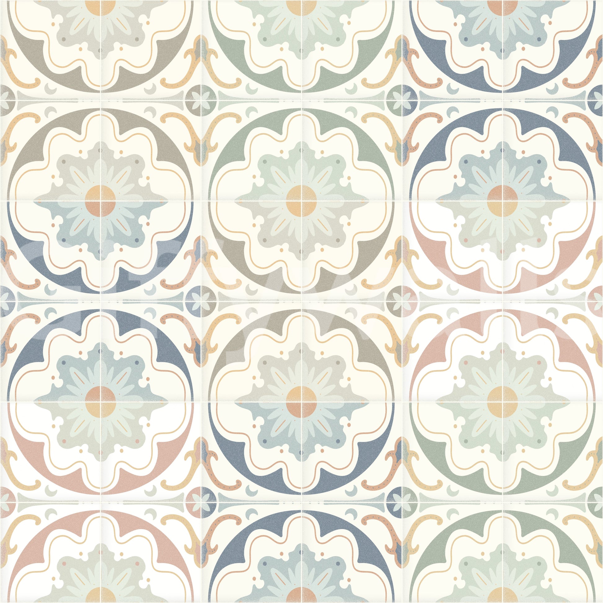 beautiful and unique tile design

