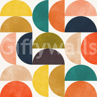 The design is non-realistic and interpretive.

