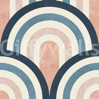 The design is non-realistic and interpretive.

