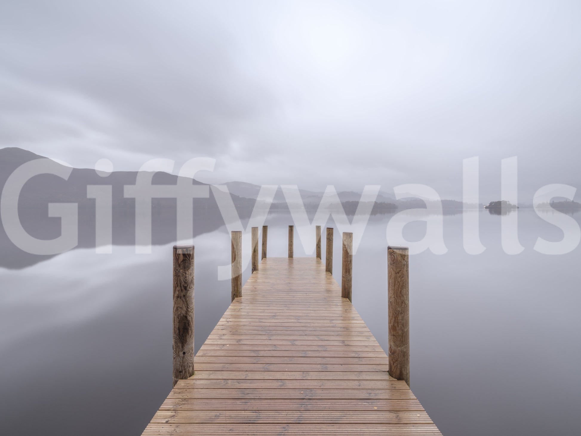 The image captures the natural beauty of a lakescape.

