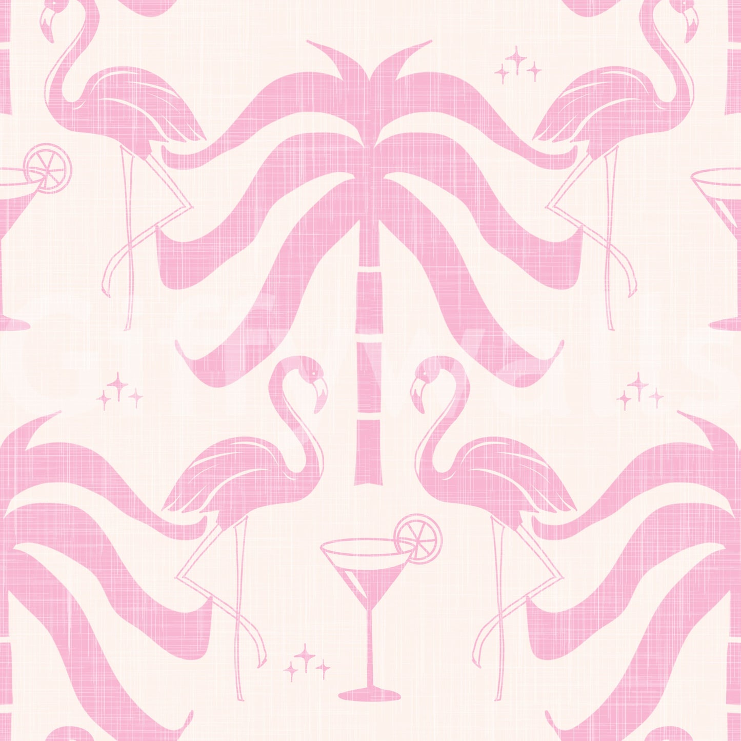 The design is non-realistic and interpretive.

