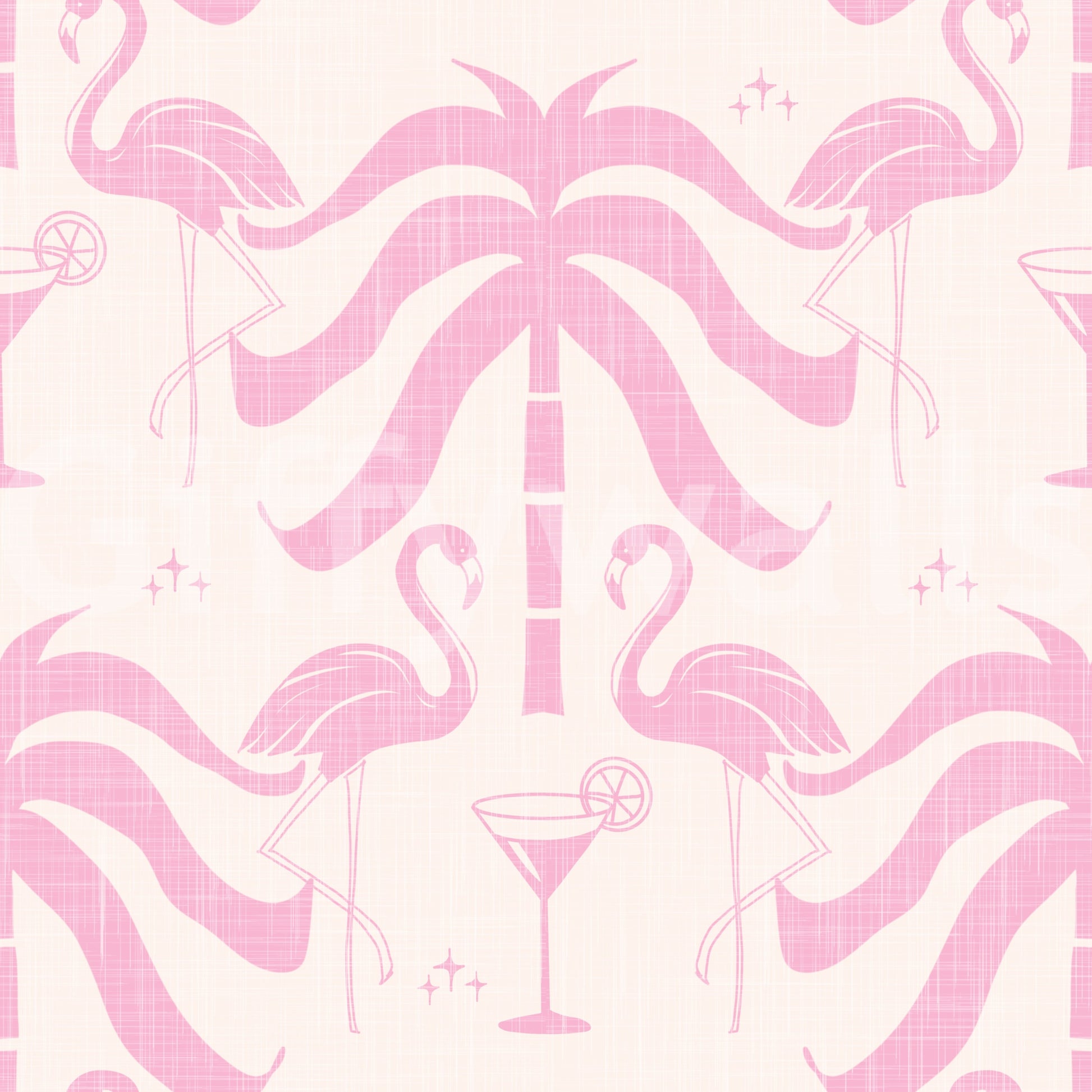 The design is non-realistic and interpretive.

