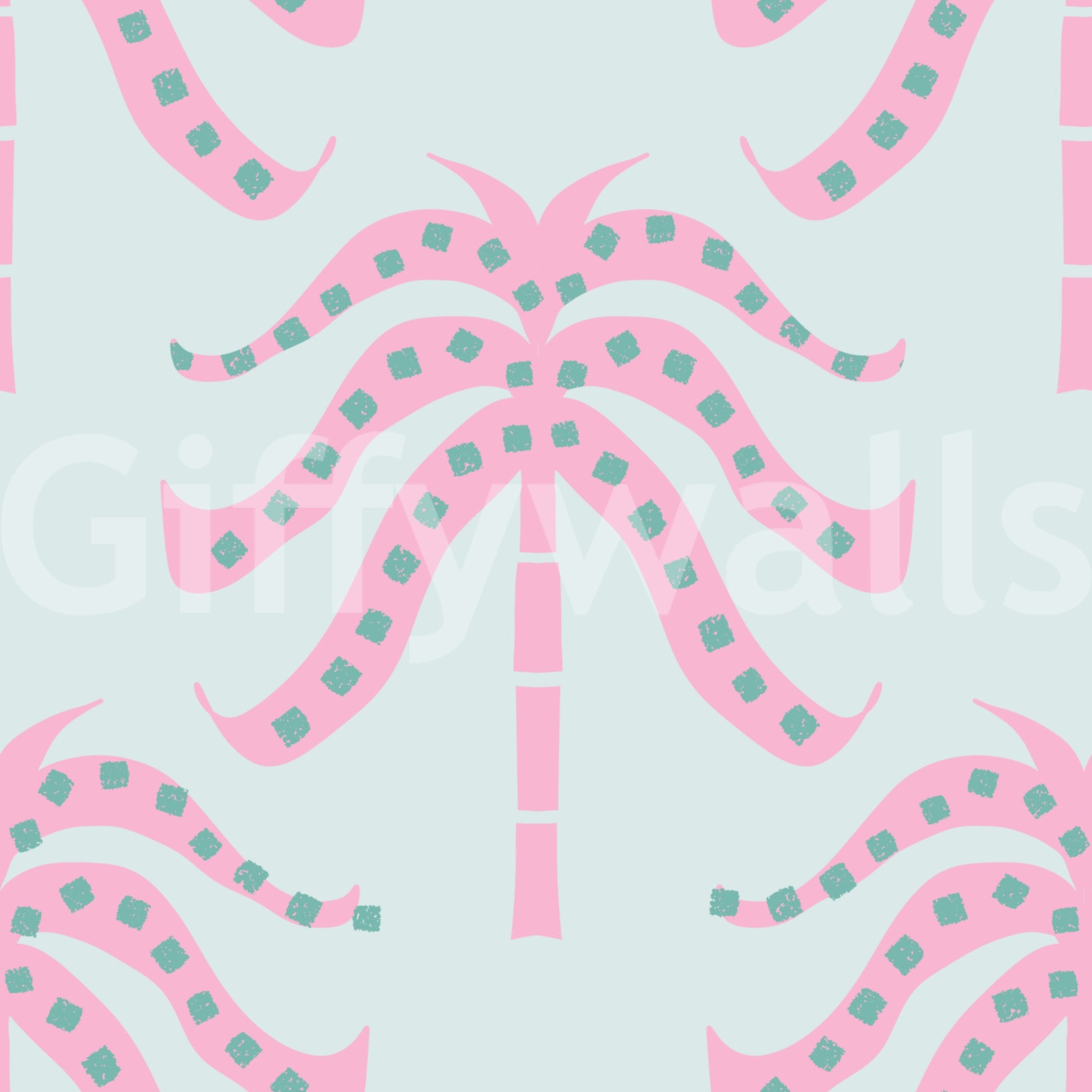 The design is non-realistic and interpretive.

