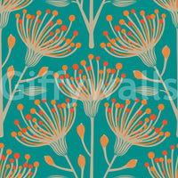 The design is non-realistic and interpretive.

