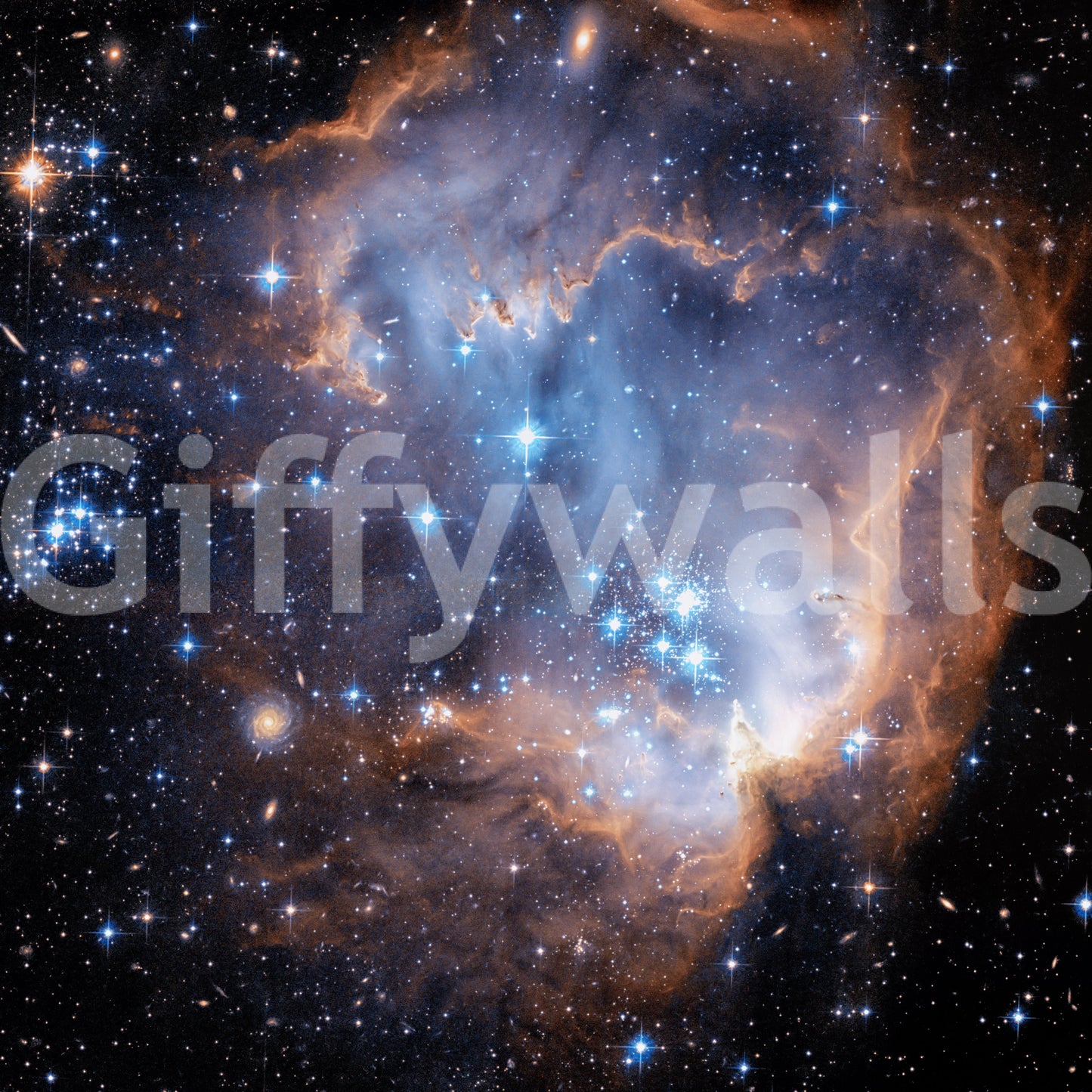 The texture of the clouds is soft and wispy.

