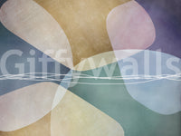 The design is abstract and non-representational.

