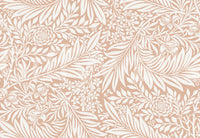 The wallpaper has a smooth, non-reflective matte finish.

