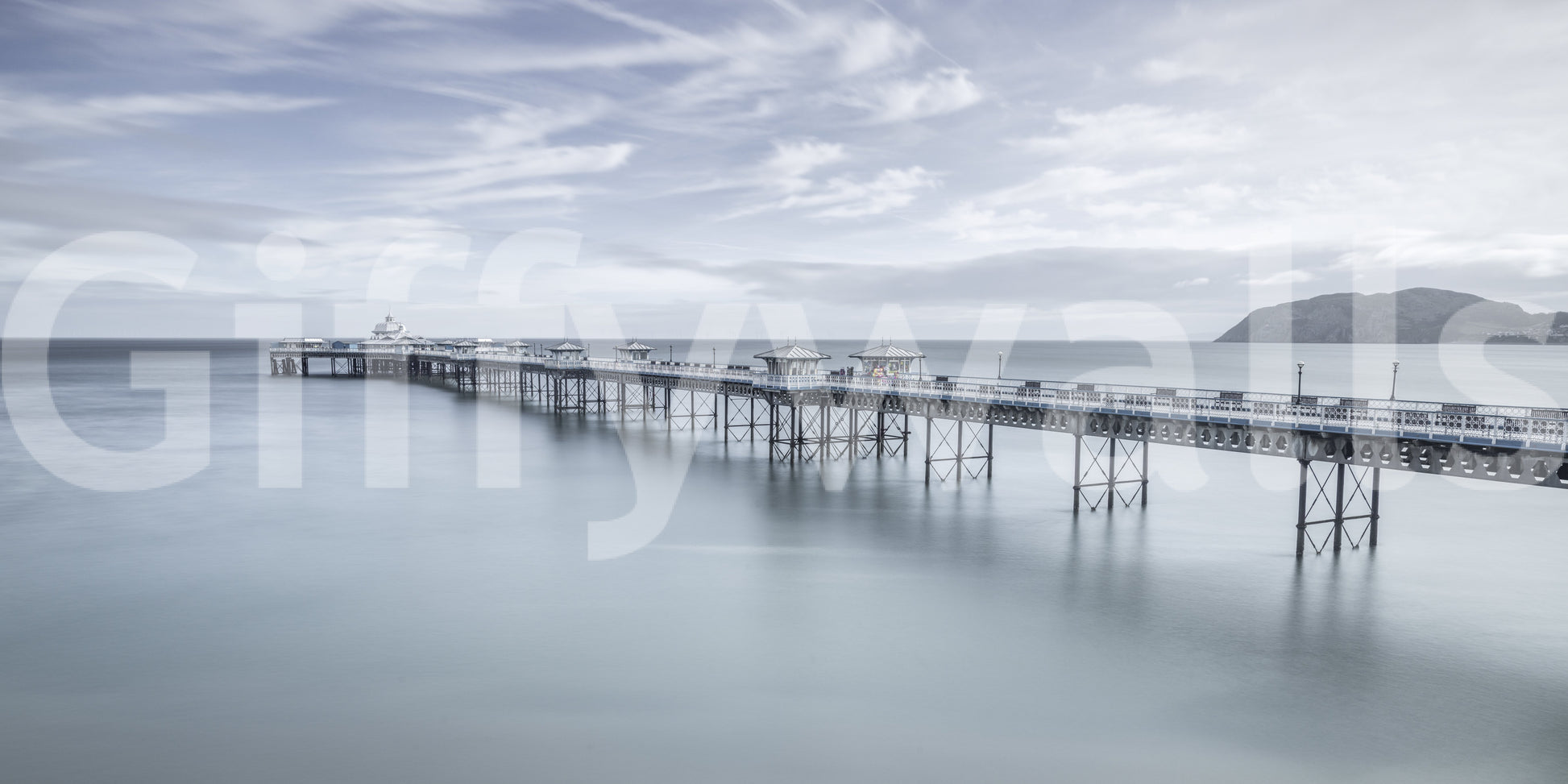 The image feels peaceful and restful, like a quiet day by the water.

