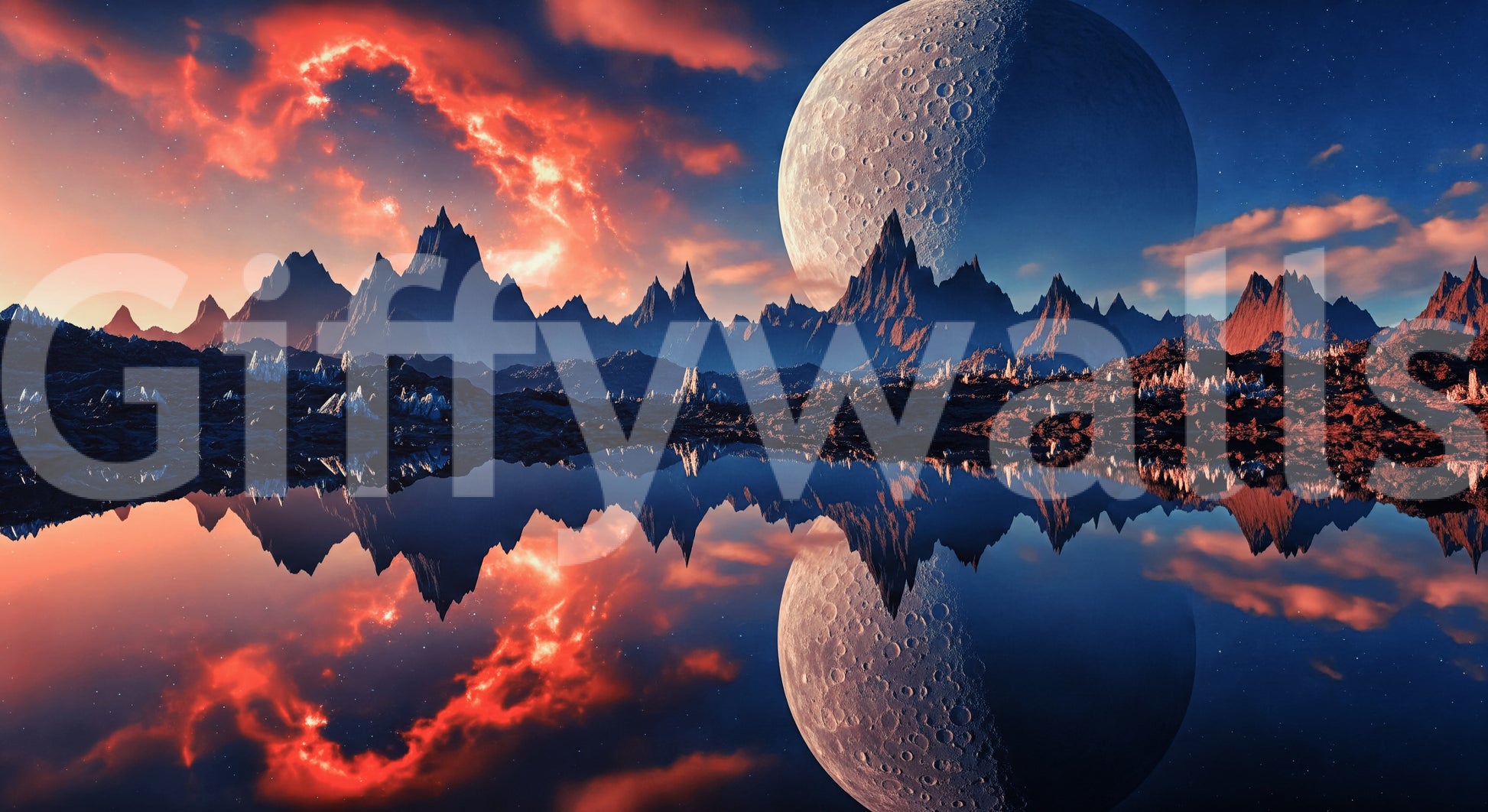 The image is suitable for a bedroom or a living space.

