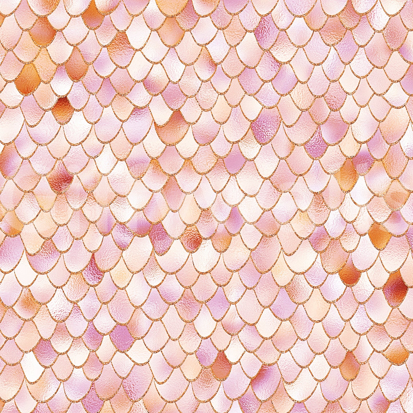 Pastel Mermaid Wall Mural