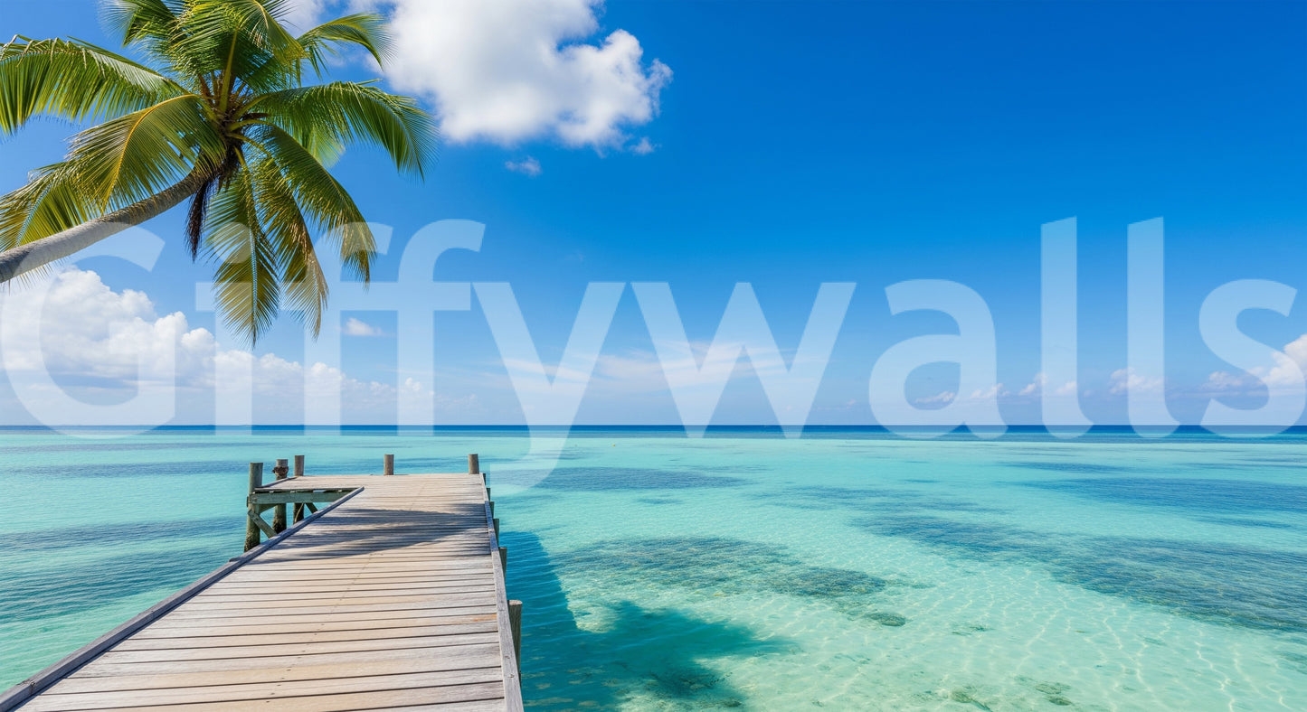 Tropical Getaway Wall Mural