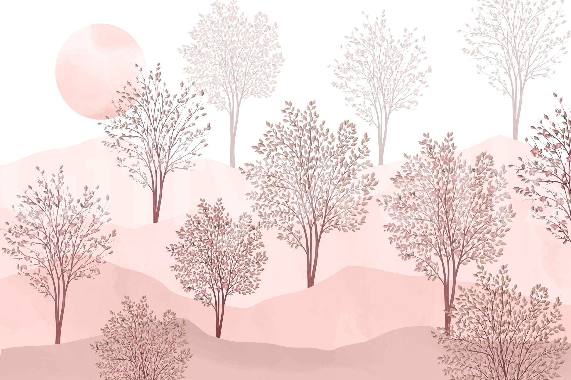 The image feels peaceful and restful, like a spring day.

