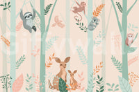 The overall mood is peaceful and imaginative.

