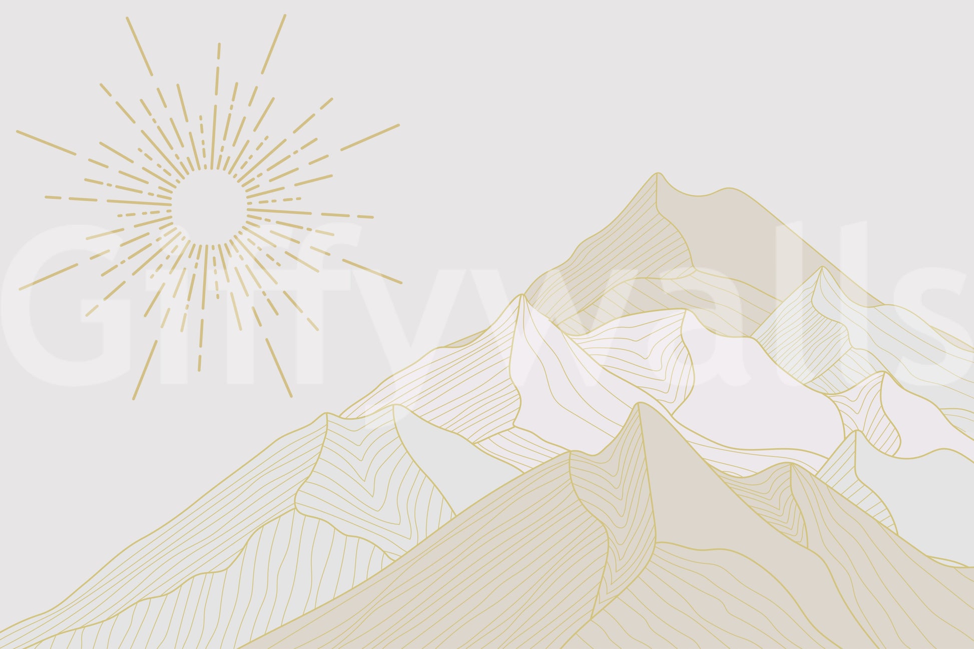 The colors are warm and soothing.

