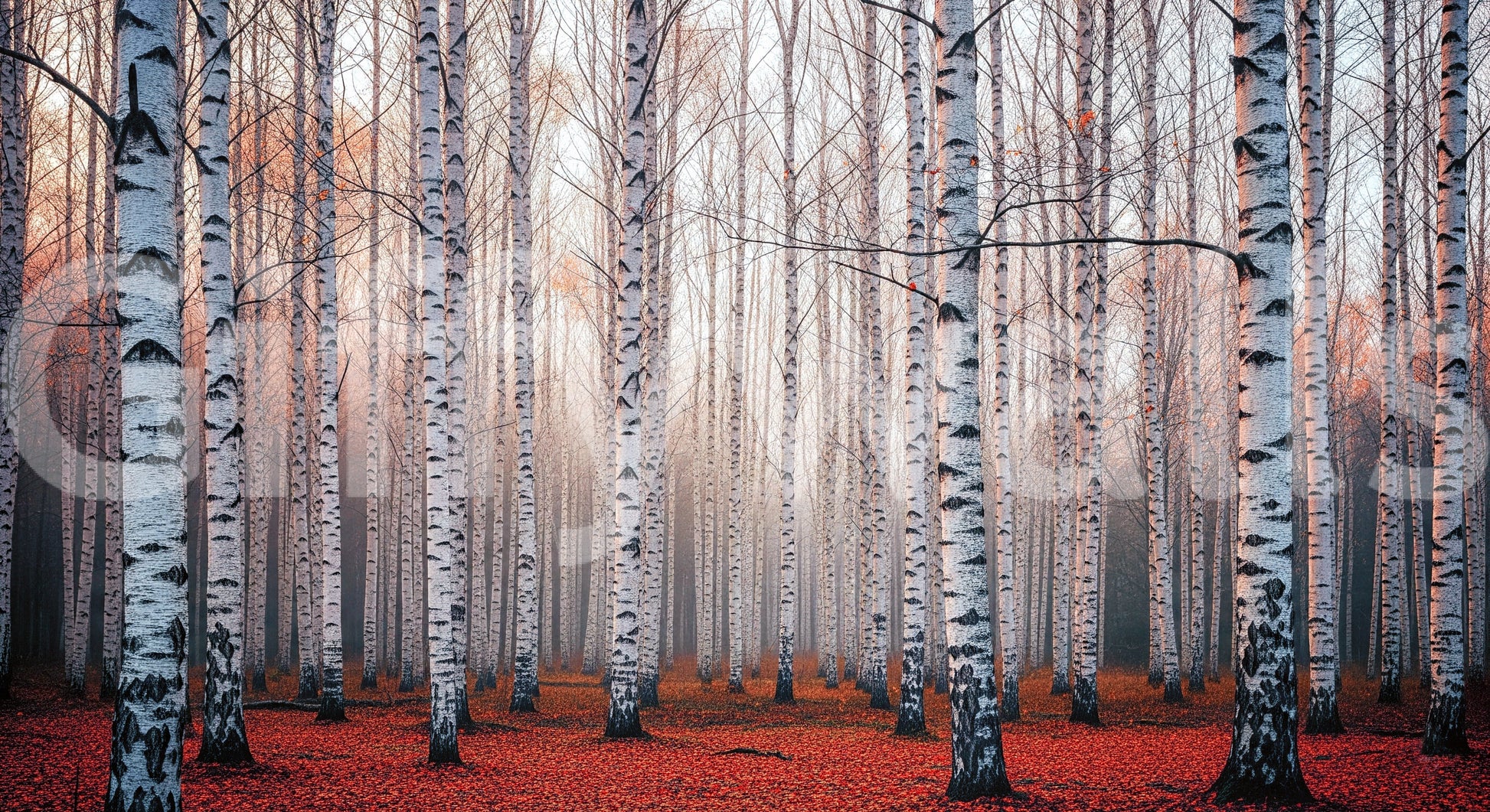 The style is painterly or a soft-focus photograph.

