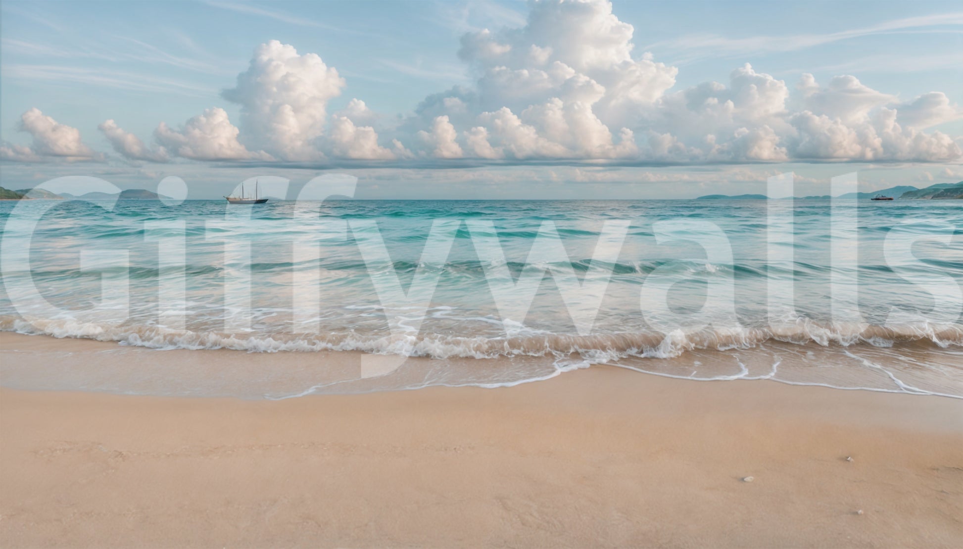 The style is a painterly or a soft-focus photograph.

