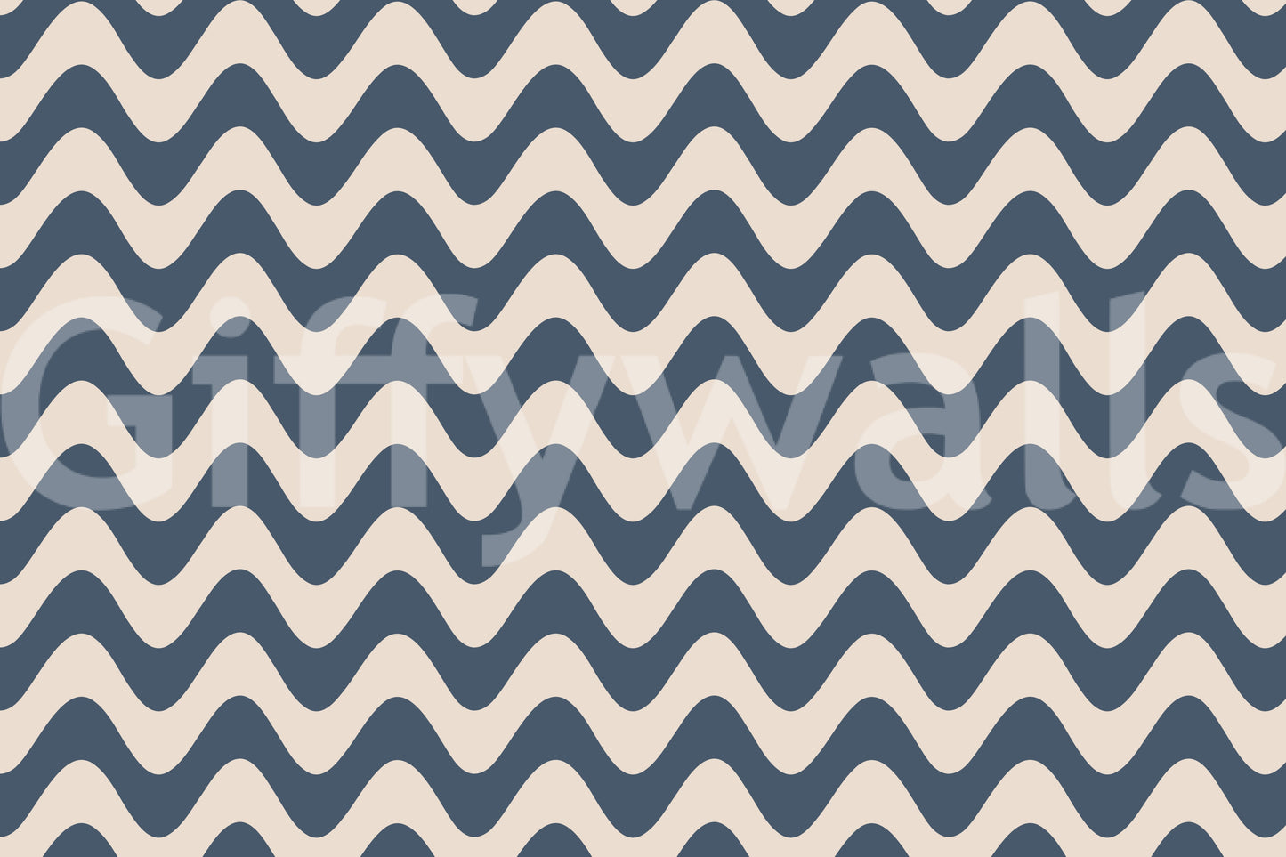 Serene wave, peaceful and calm

