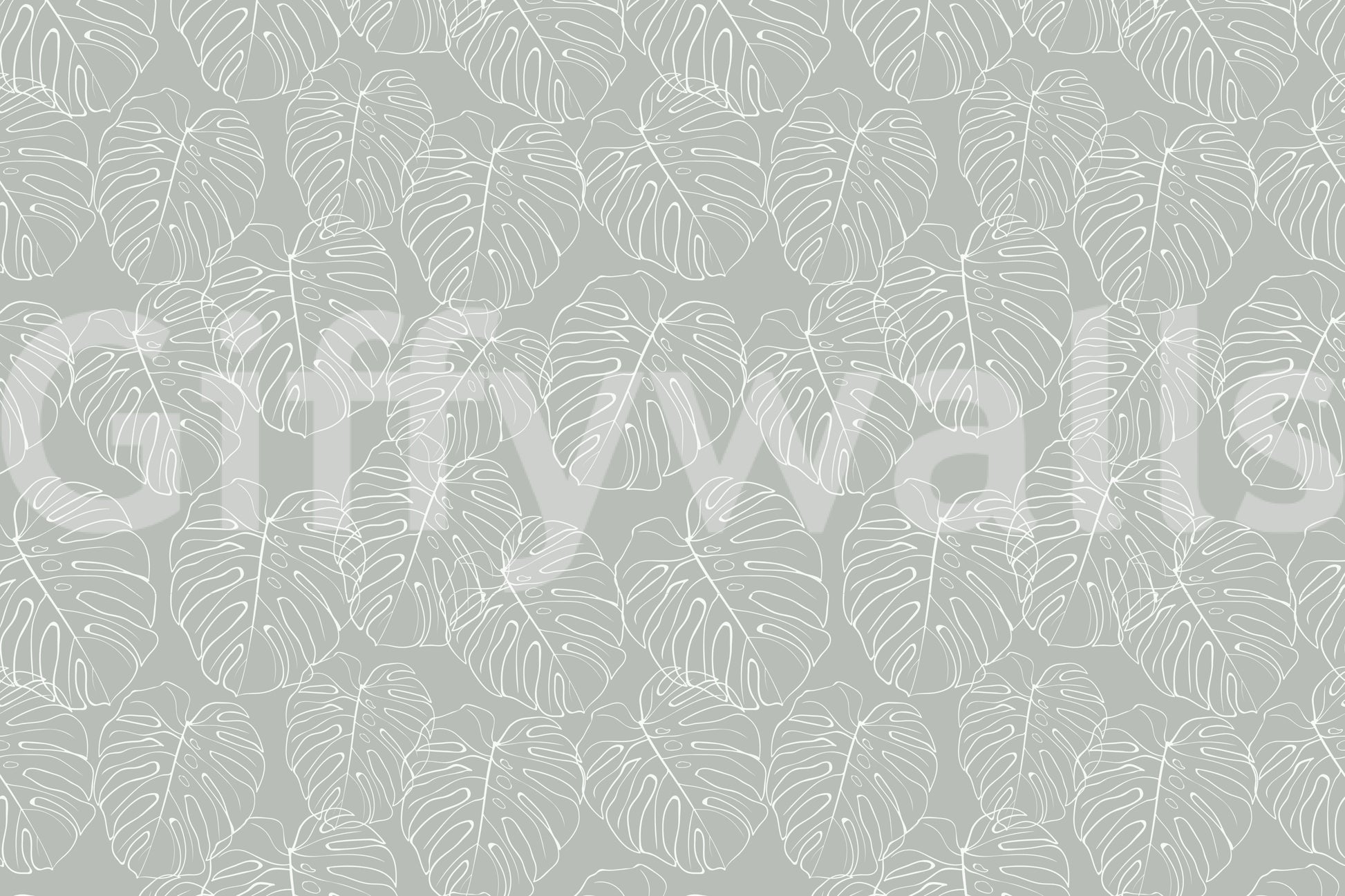 Tropical sketch, peaceful and calm

