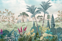 The view shows the palms in a simple, elegant way.